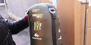 Sacchi a pelo e maglie termiche per “scaldare” il Natale dei senzatetto