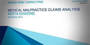 Rapporto malpractice: meno sinistri, ma più costosi