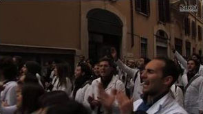 Test Medicina, protesta a più voci nelle piazze d’Italia 