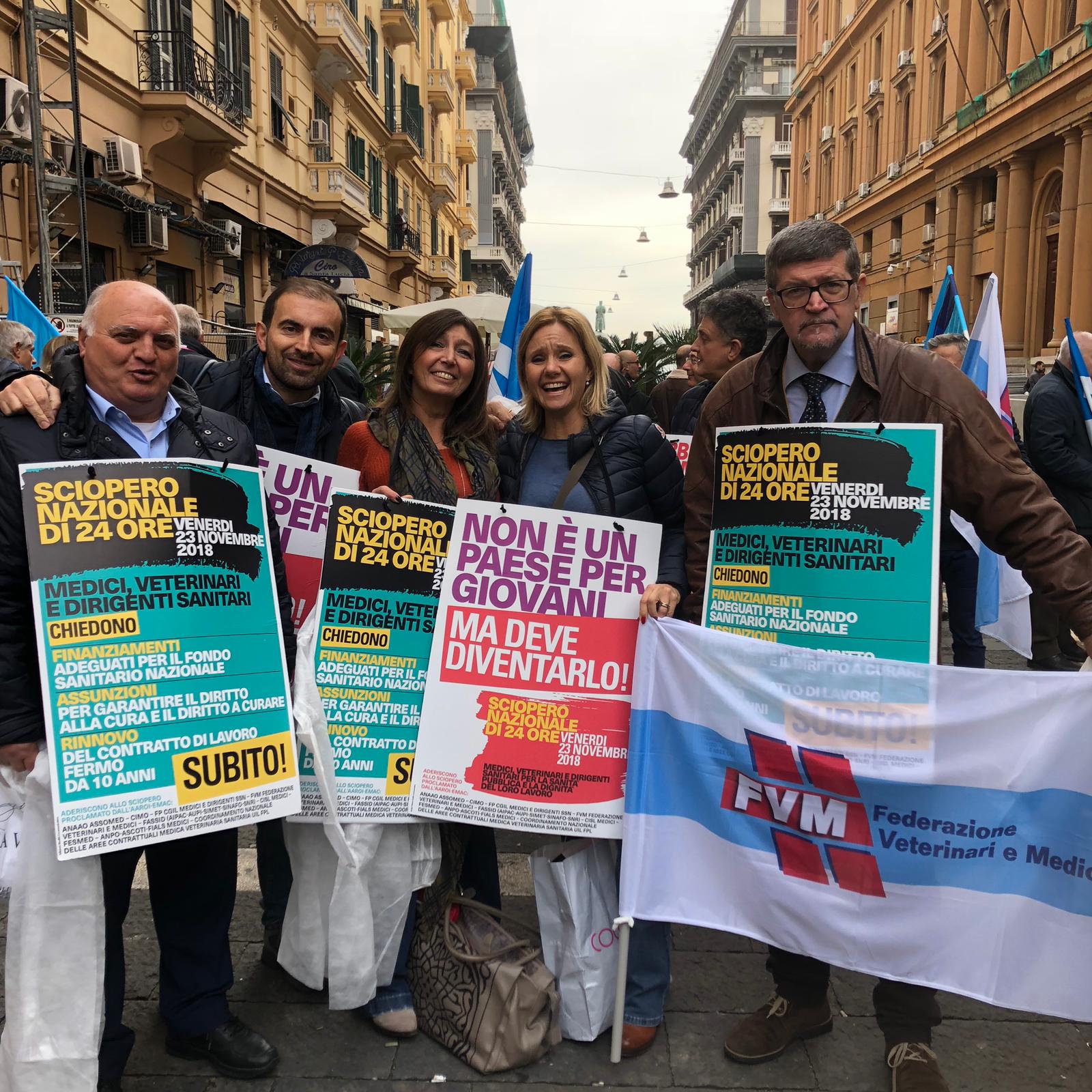 Sciopero medici, adesione record. Sindacati «Siamo all’8090, al di