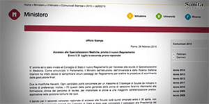 Scuole di specializzazione in Medicina, il governo punta sulla semplificazione