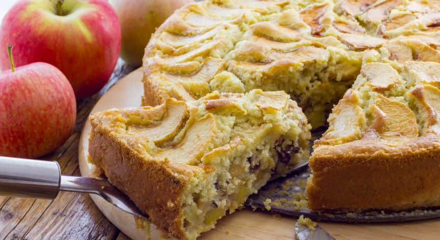 TORTA DI MELE CON FARINA INTEGRALE