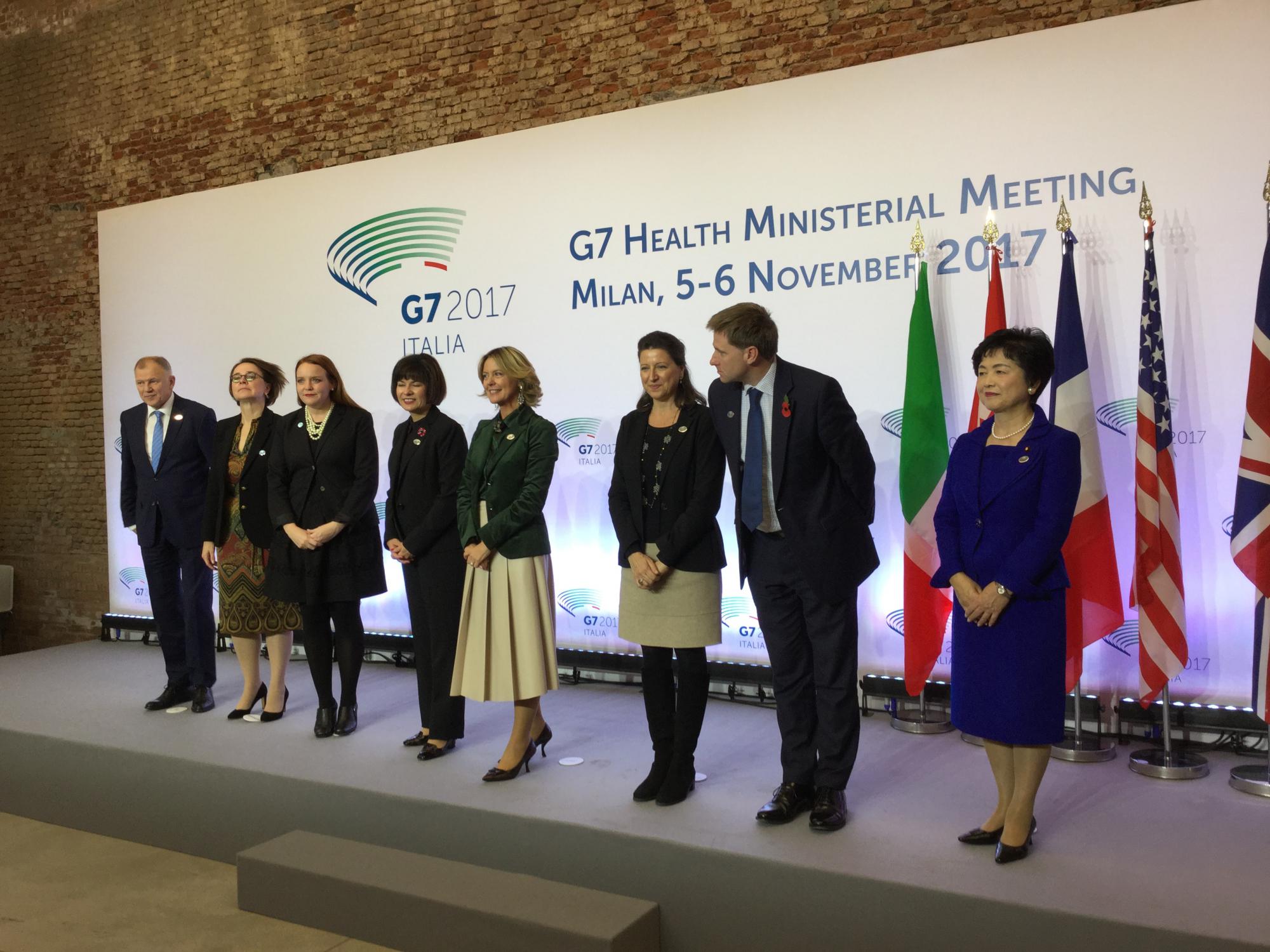 G7, Lorenzin: «Clima decisivo per salute. Lavoriamo con Casa Bianca per documento comune»