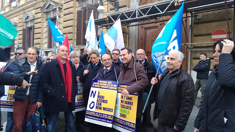 Sciopero medici: «La sanità sarà decisiva in campagna elettorale e noi diremo la nostra…»