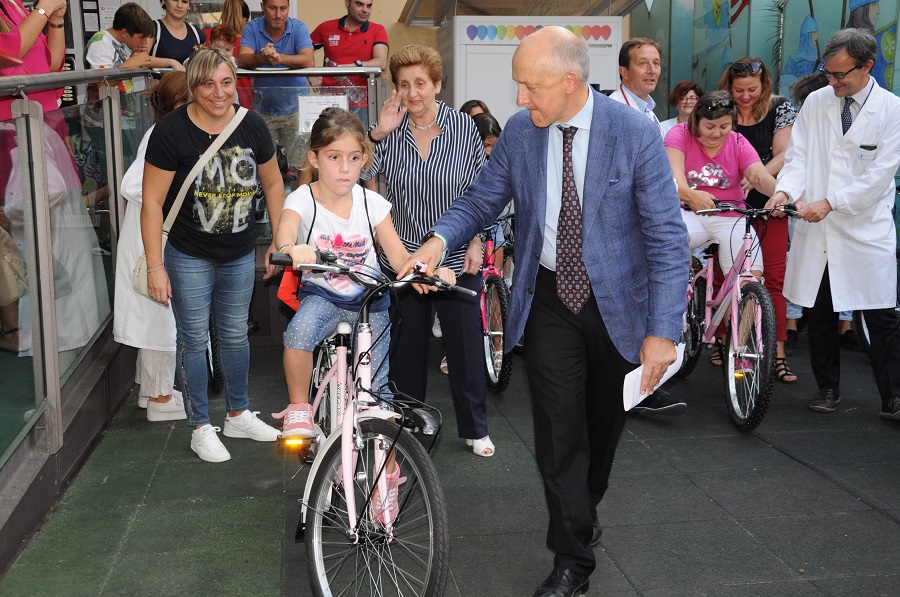 Ospedale Bambino Gesù: biciclette in dono ai piccoli pazienti trapiantati