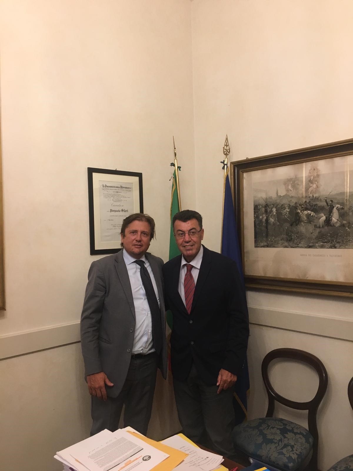 Foad Aodi e Pierpaolo Sileri per il Manifesto Buona Sanità Internazionale