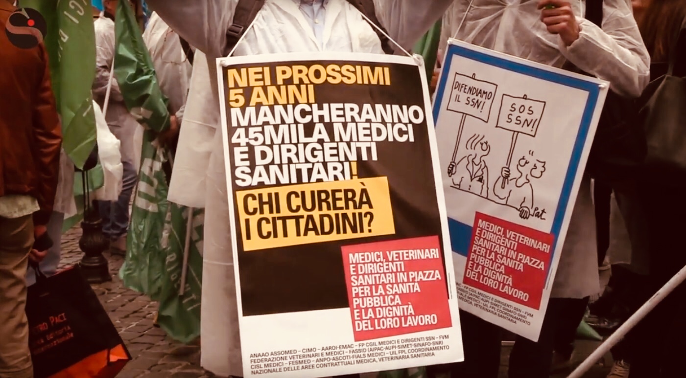 Protesta medici, Magliozzi (Cisl): «Preoccupati da completa assenza di istituzioni. Cittadini inconsapevoli di rischi SSN»
