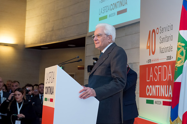 40 anni SSN, il messaggio del Presidente della Repubblica Sergio Mattarella: «Servizio sanitario nazionale ci pone all’avanguardia nella comunità internazionale»