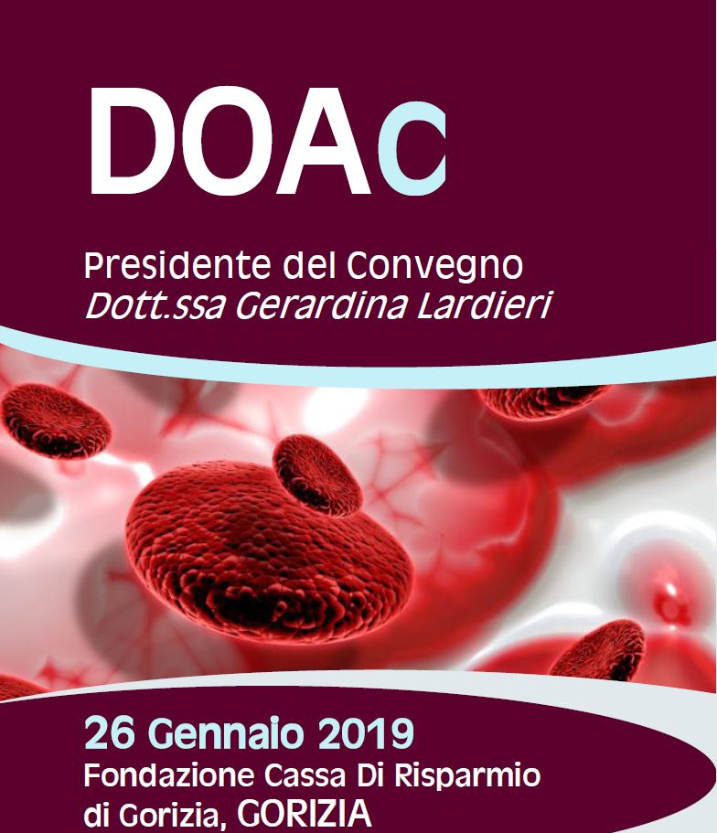 Anticoagulanti e nuove evidenze scientifiche al centro dell’evento “DOAc” della Simedet a Gorizia