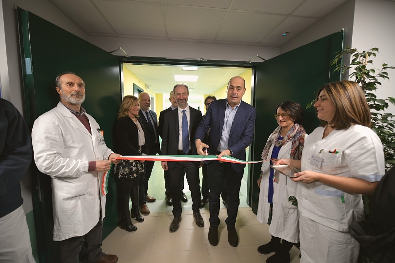 San Filippo Neri, Zingaretti visita nuovo reparto SPDC (Servizio Psichiatrico Diagnosi e Cura)