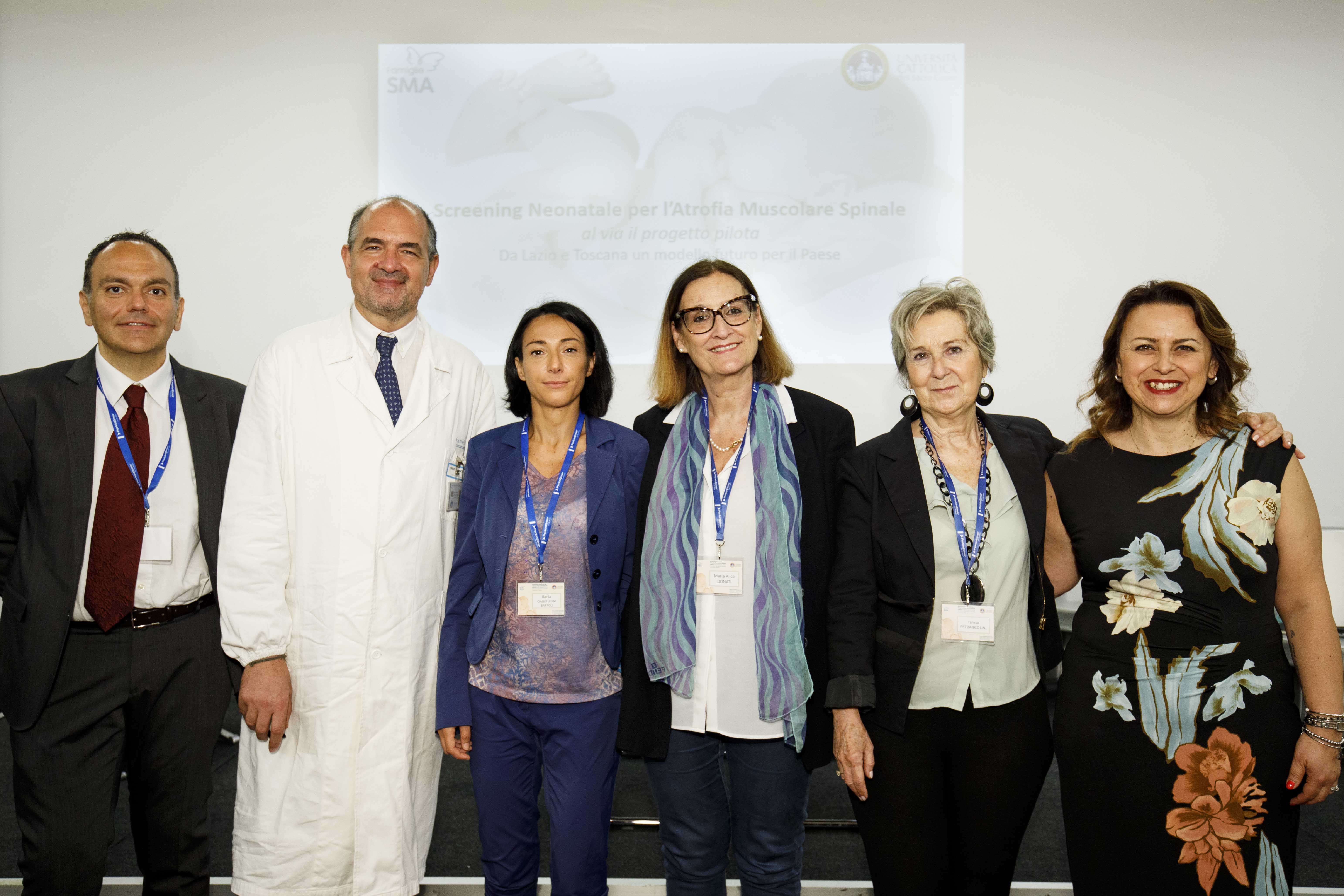 Atrofia muscolare spinale, al via lo screening neonatale in Lazio e in Toscana