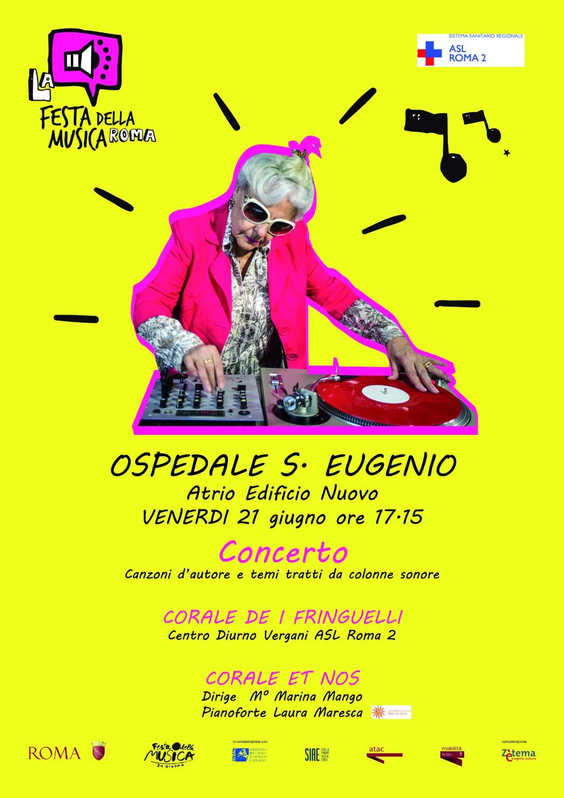 Festa della Musica, dalla psichiatria ASL Roma 2 arrivano quattro gruppi musicali