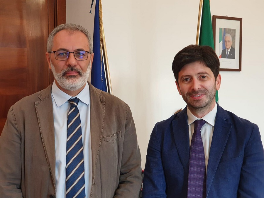 Professioni sanitarie, Speranza incontra presidente maxi Ordine: «Valorizzarle partendo da articolo 32 Costituzione»