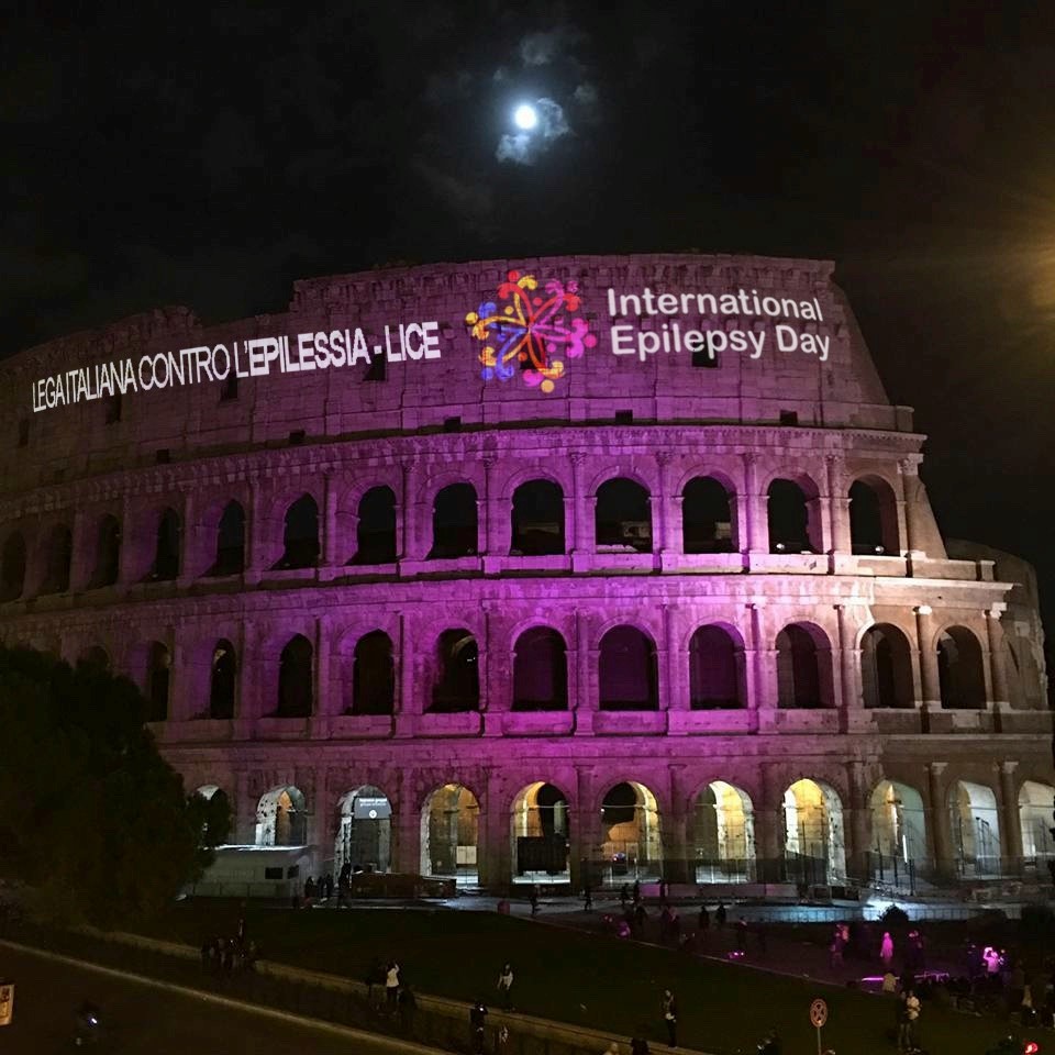 Giornata Internazionale Epilessia: il Colosseo si Illumina di viola