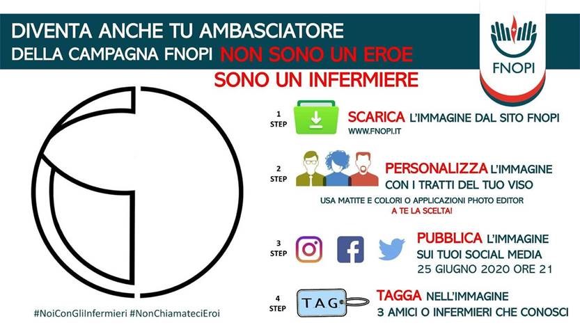 Fnopi, parte la nuova campagna #NonChiamateciEroi. Il 25 giugno l’evento social