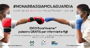 Covid-19, dalla Federazione Pugilistica ecco i BoxeVoucher per gli infermieri