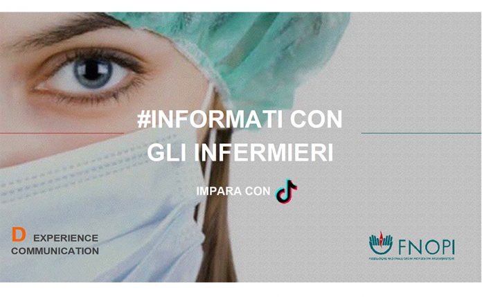#Informati con gli Infermieri: al via la challenge FNOPI su TikTok