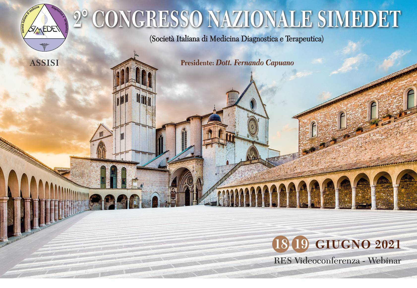 Congresso Simedet, ad Assisi il 18 e 19 giugno per parlare di “spirito critico” e terapie innovative