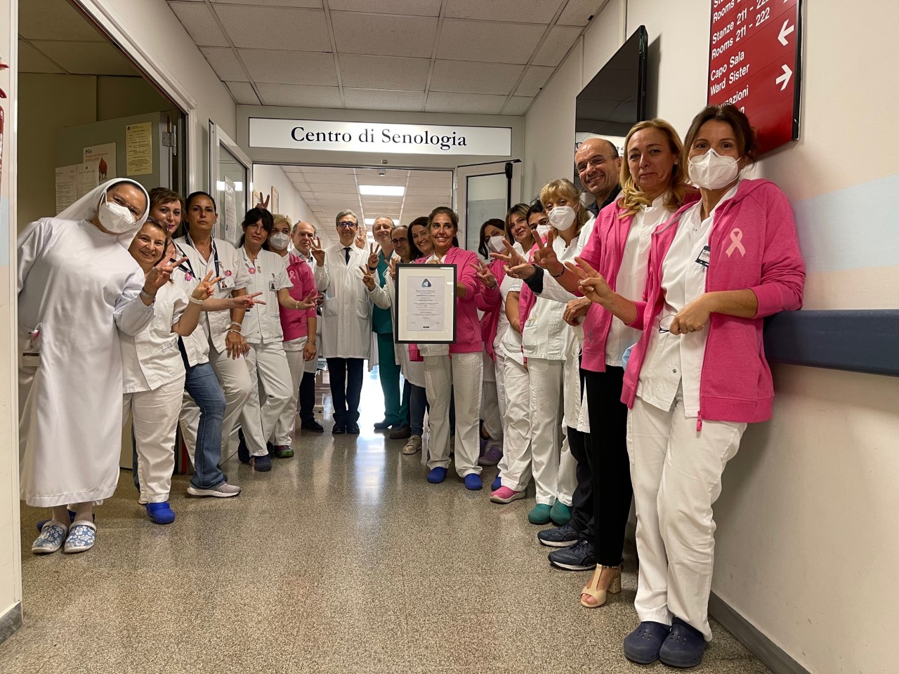 La casa delle donne operate al seno. Viaggio nella Breast Unit del S. Giovanni Addolorata