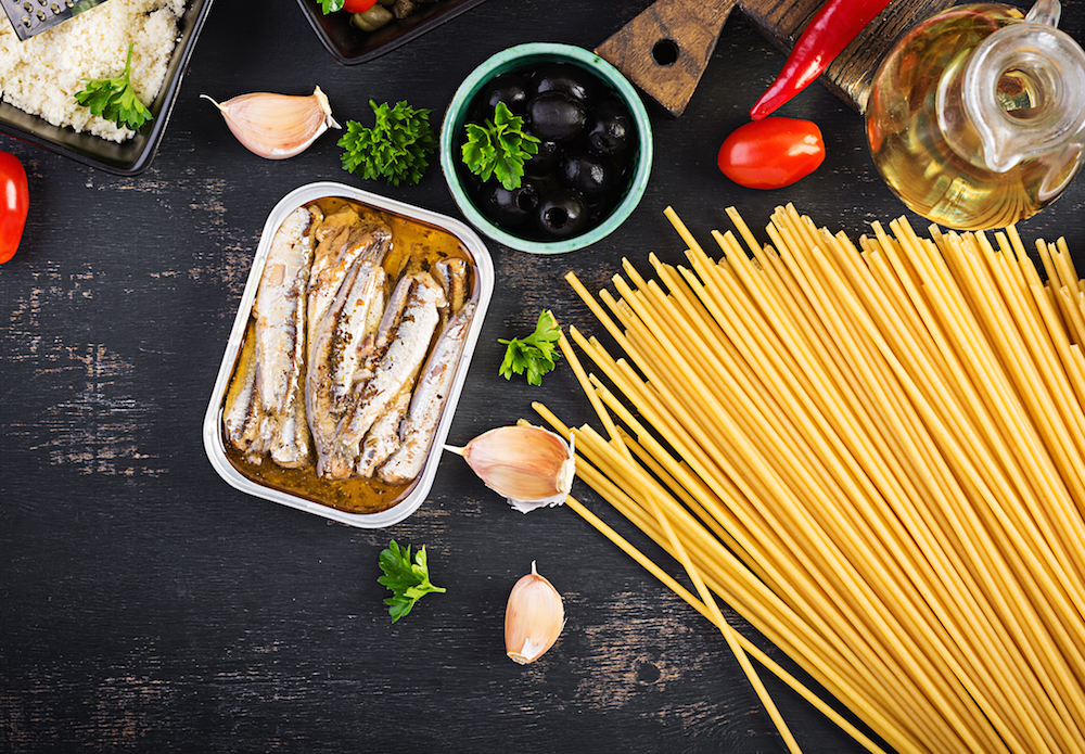 Spaghetti con battuto di alici: dalle Marche un ottimo primo