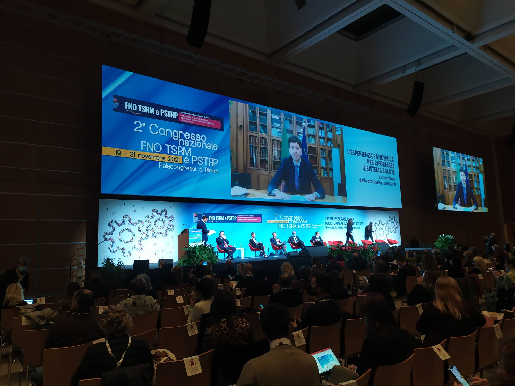 Al via il Congresso della FNO TSRM PSTRP con il Ministro della Salute Roberto Speranza: «Professionisti sanitari sono il futuro del SSN»