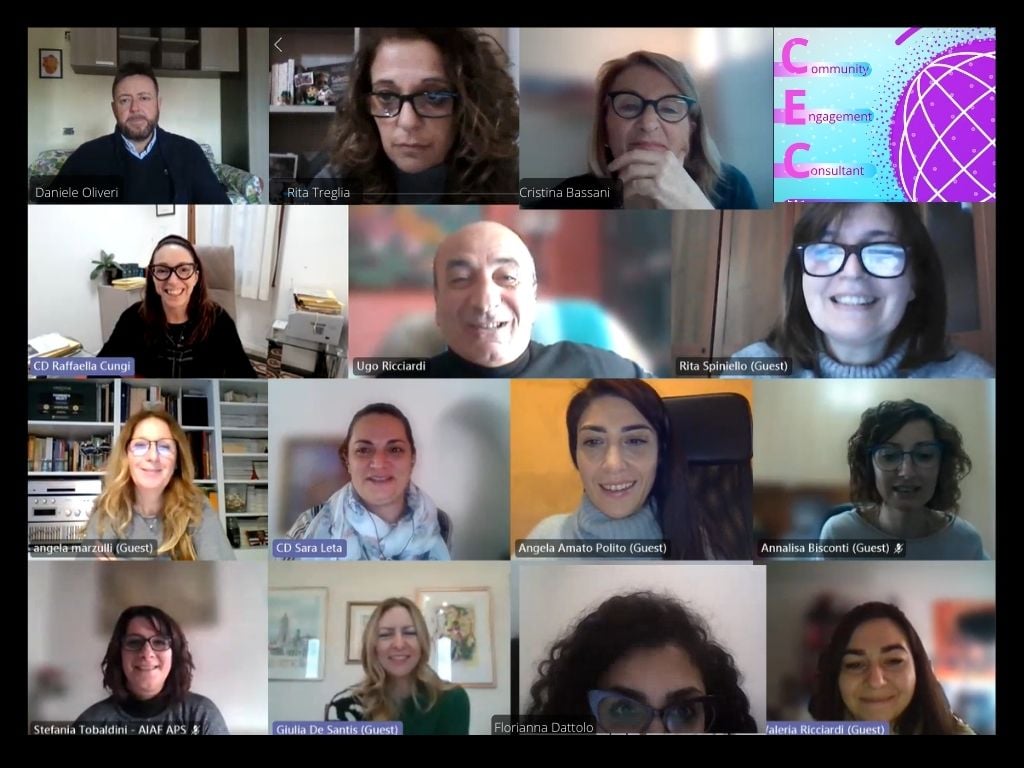 L’Italia ha i suoi primi sedici Community Engagement Consultants (CEC)