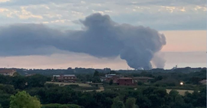 Incendio Malagrotta, Guerriero (CNR): «Rischi per la salute, seguire le precauzioni»