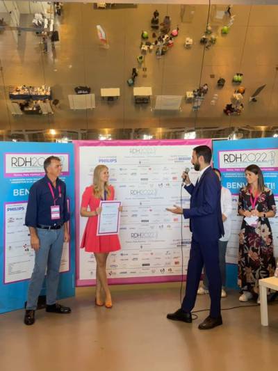 Expo RDH2022, premiata Alina Kazak. La sua tesi diventerà un corso ECM FAD