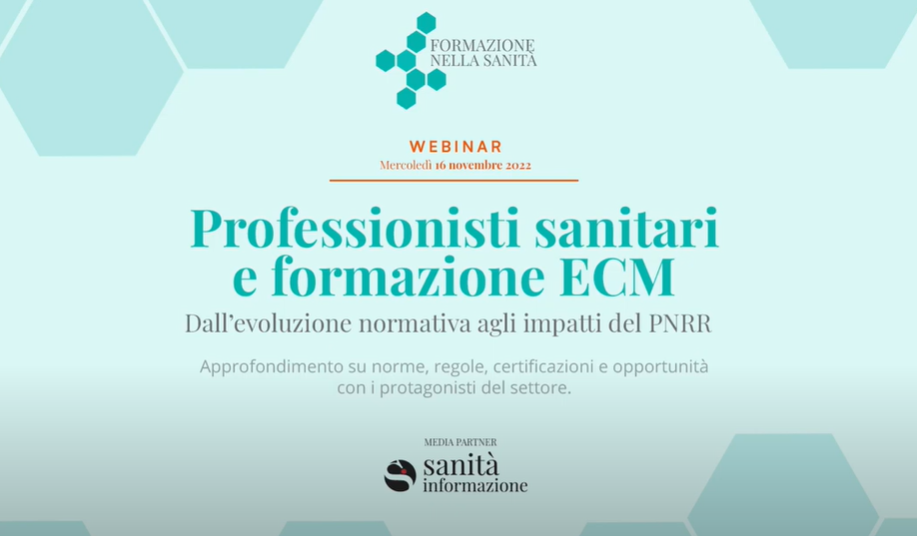 Scadenza triennio ECM tra obbligo e conseguenze: il webinar dell’associazione Formazione nella sanità