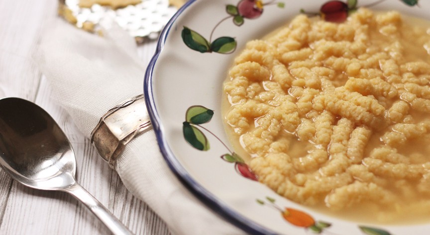 Passatelli in brodo: delizioso antidoto al freddo