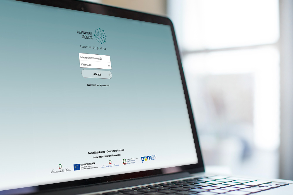 PON GOV Cronicità: le finalità della comunità di pratica