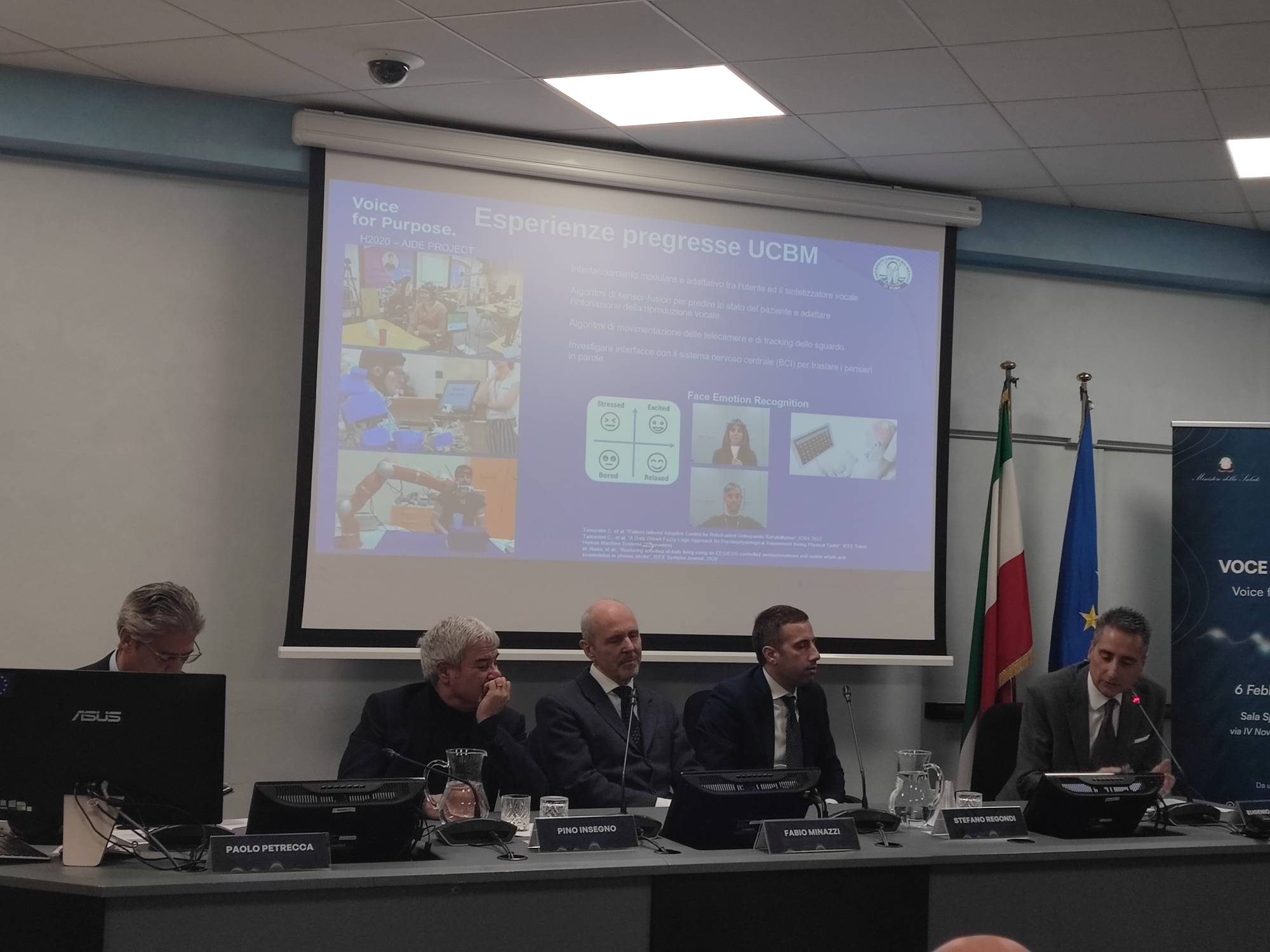 Nasce la banca dati delle voci per i malati di SLA. Schillaci: «Massimo impegno nella ricerca»