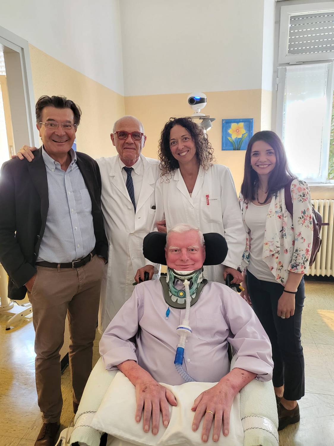 Quando gli occhi sono l’unica finestra sul mondo. La storia di Attilio, malato di Sla, operato con successo di cataratta