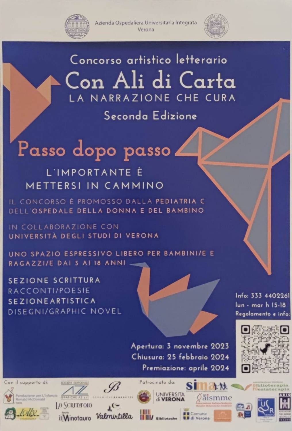 “Con Ali di carta. La narrazione che cura”, al via il concorso artistico nazionale gratuito dai tre ai 18 anni