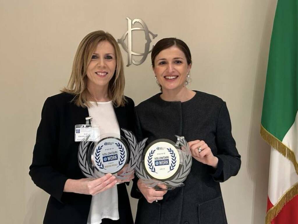 Roche Italia vince il premio Volontari@work