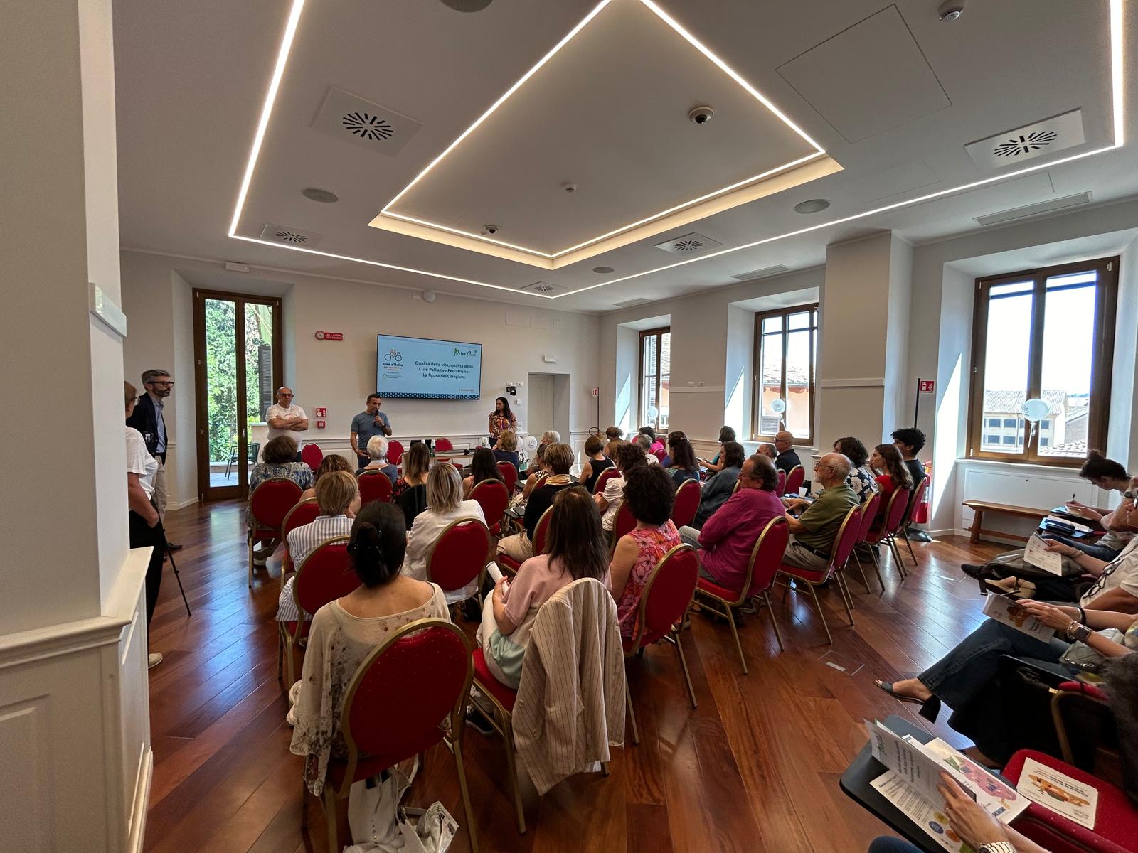 Cure palliative pediatriche, il Giro d’Italia continua e mette al centro il caregiver