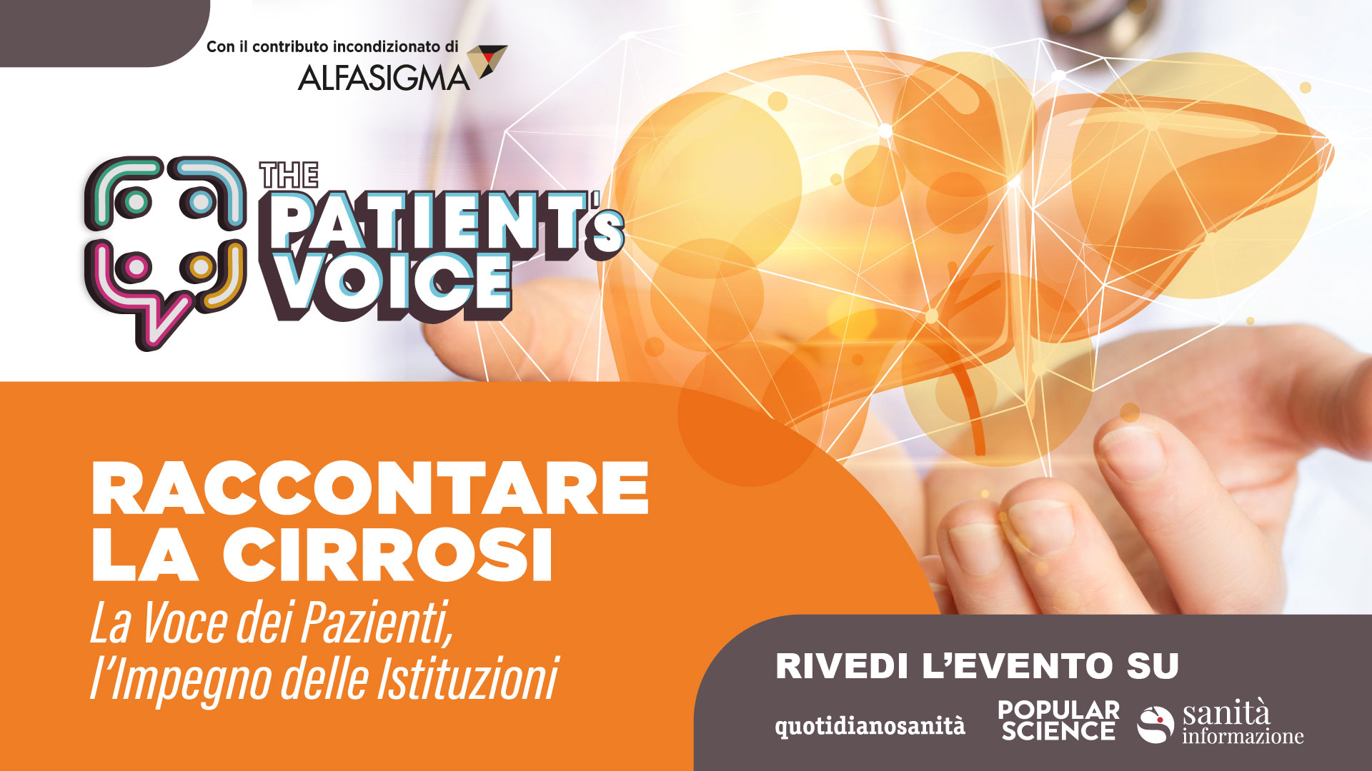 Cirrosi epatica, i pazienti chiedono meno burocrazia e maggior accesso al teleconsulto