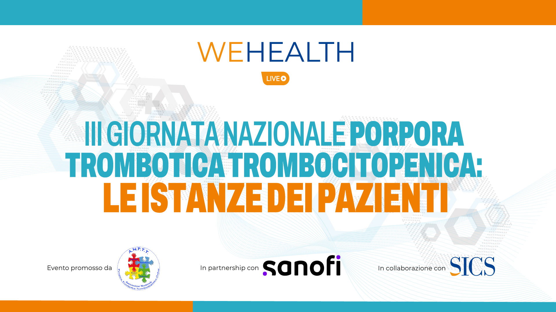 Porpora trombotica trombocitopenica. ANPTT Onlus celebra la III Giornata nazionale