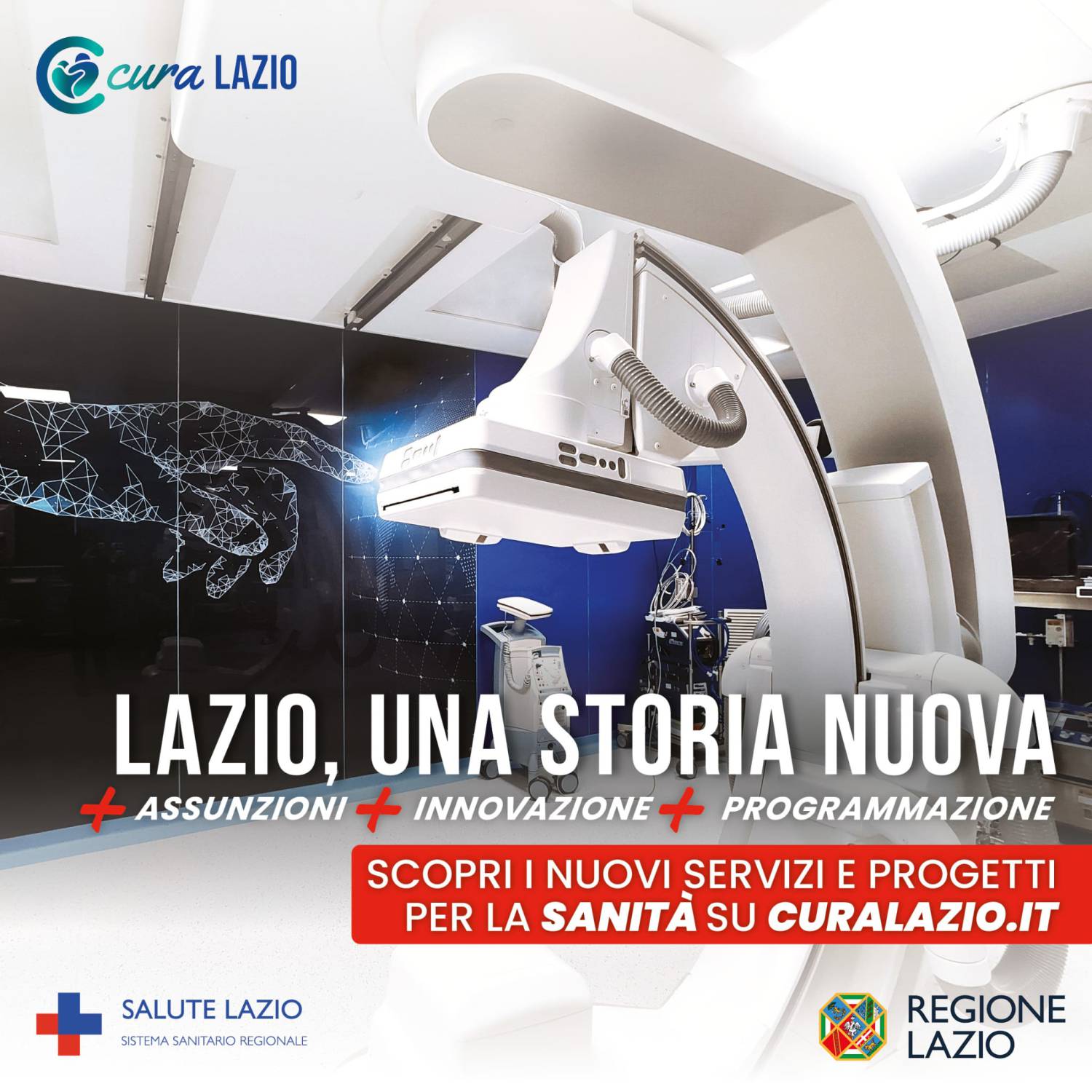 Sanità digitale, è online ‘Cura Lazio’: “Il sito che racconta come cambia la sanità regionale”