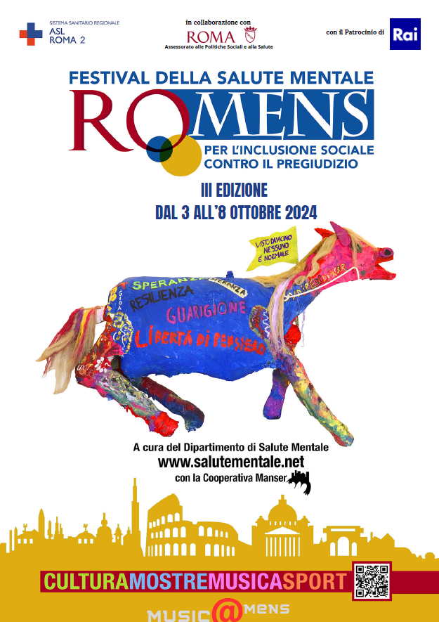 A Roma la terza edizione di RO.MENS, il Festival della salute mentale. Da Basaglia a Music@Mens