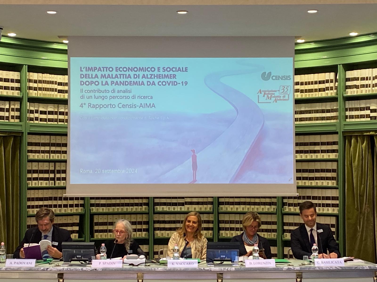 Alzheimer, Censis-Aima: “Pazienti e caregiver sempre più giovani e soli”