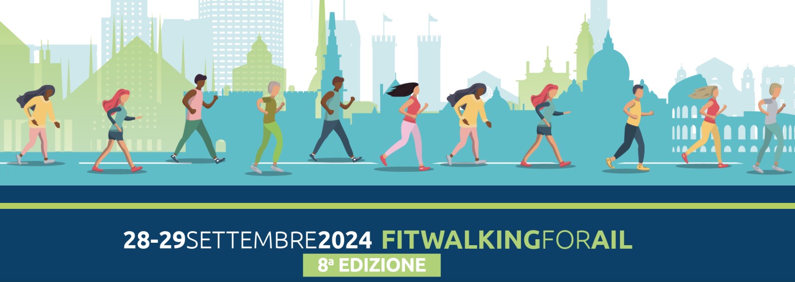 Fitwalking for Ail, torna la camminata solidale in 35 città italiane
