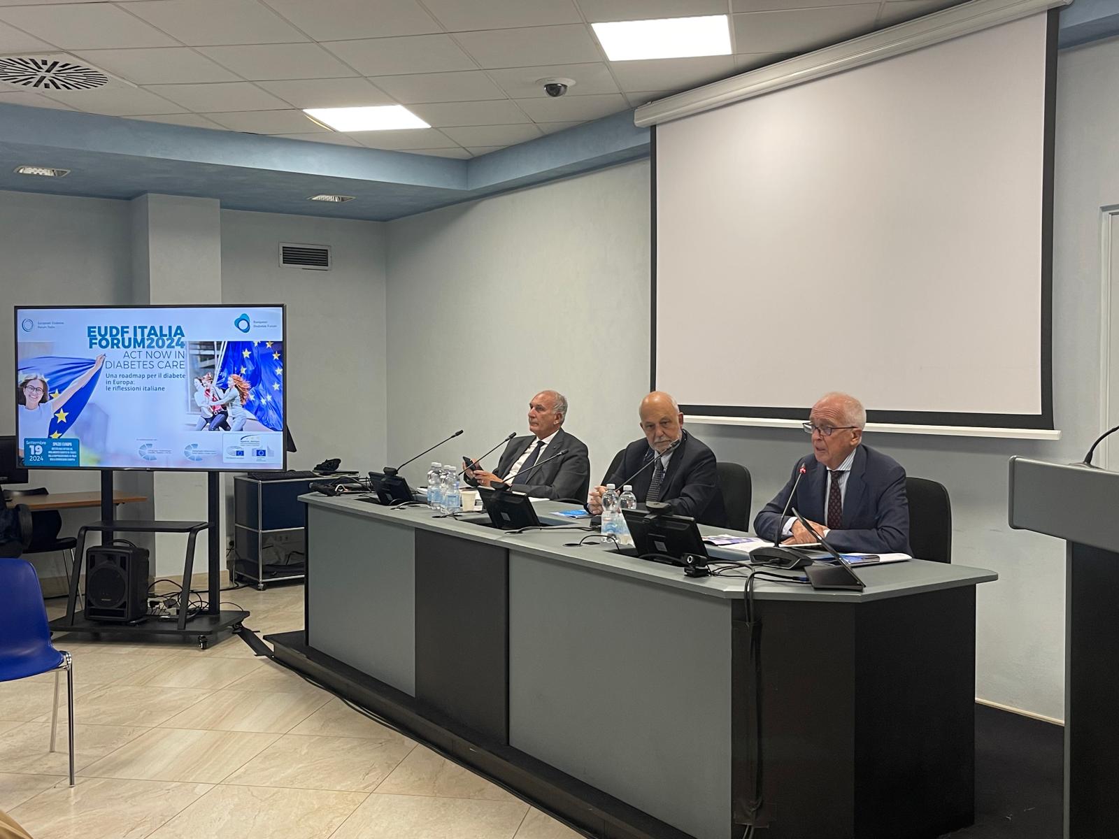 EUDF Italia Forum 2024, presentate le 15 raccomandazioni politiche concrete per migliorare la vita dei diabetici