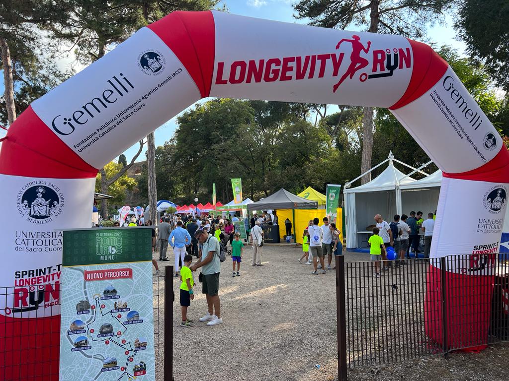 Sport e prevenzione, la Longevity Run fa tappa a Roma