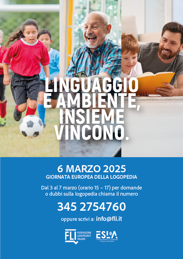 Giornata Europea della Logopedia 2025: “Linguaggio e Ambiente: insieme vincono”
