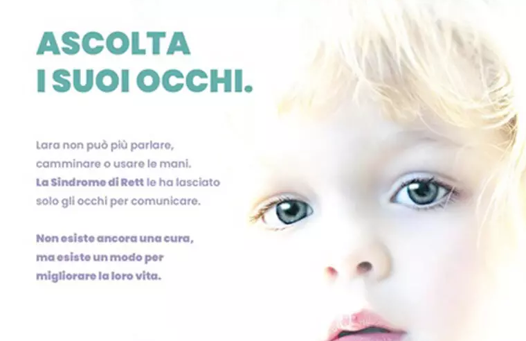Sindrome di Rett, “Ascolta i suoi occhi” per sostenere la ricerca e migliorare la qualità della vita delle bambine
