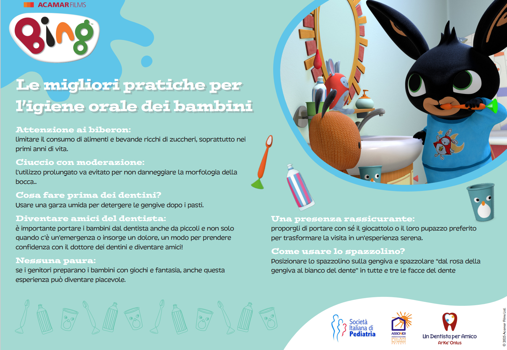 Igiene orale, il vademecum di dentisti e pediatri per famiglie e asili nido