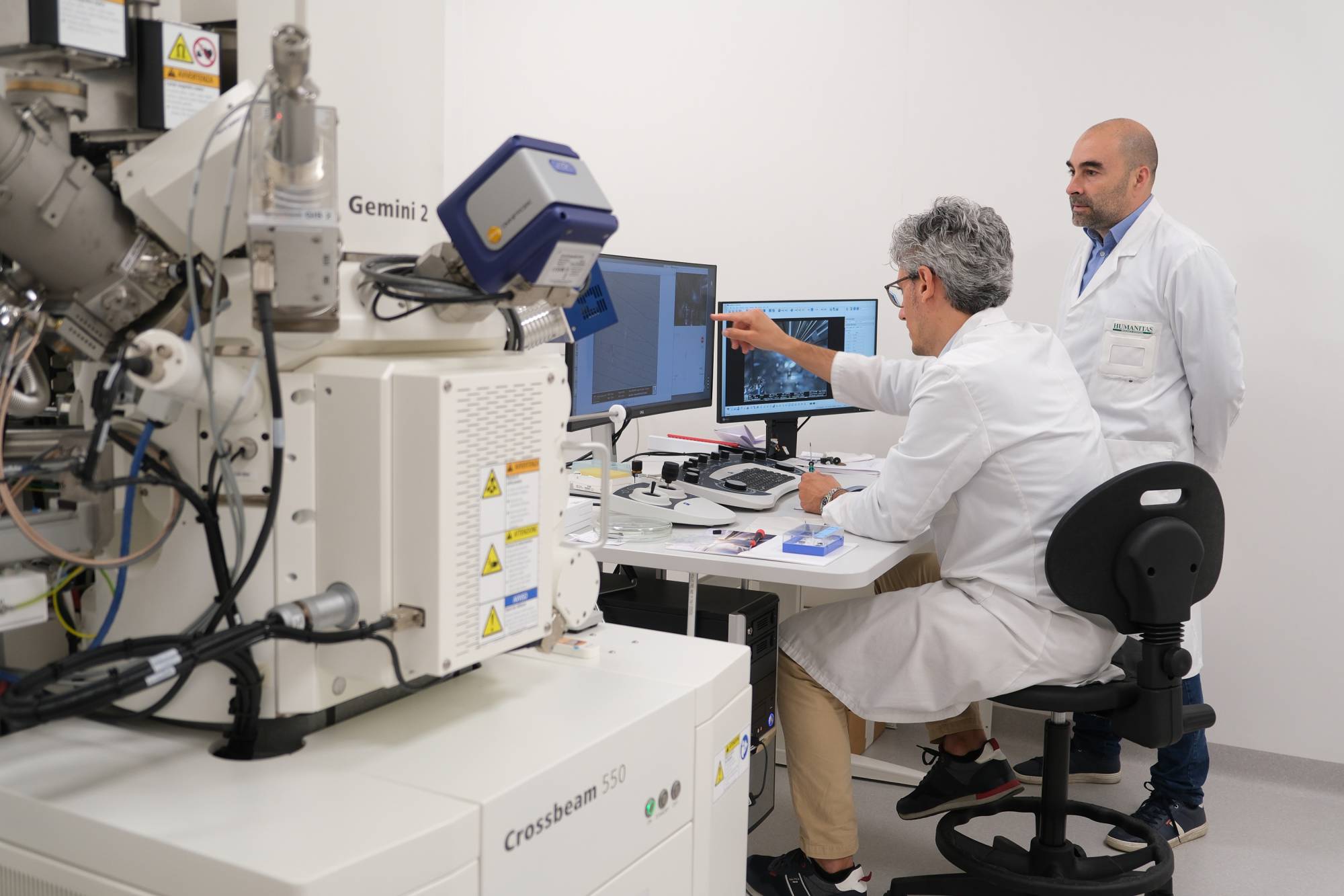 Super-microscopi e AI, nasce un nuovo laboratorio all’Humanitas di Rozzano