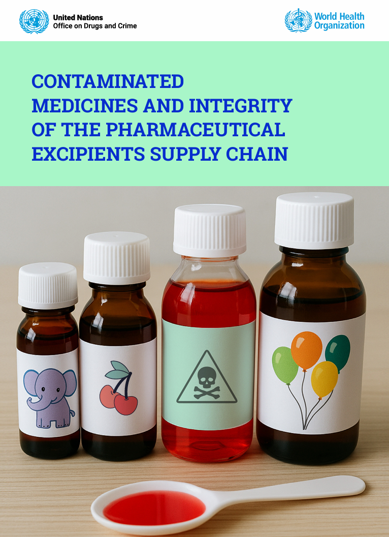 Farmaci contaminati, in 90 anni oltre 1.300 morti. Oms e Unodc lanciano l’allarme